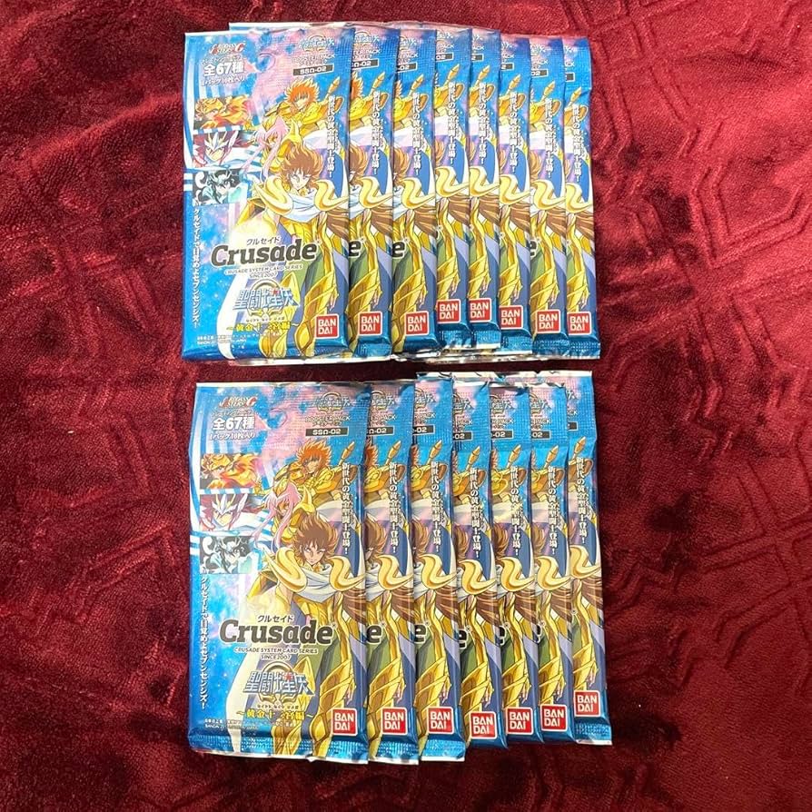 クルセイド　聖闘士星矢Ω 黄金十二宮編　未開封　15パック　1box分 Amazon.co.jp: クルセイド 聖闘士星矢Ω 黄金十二宮編 15パック